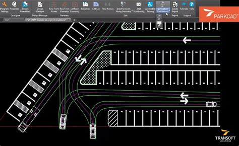 create parking autocad